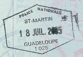 Passport Stamps France